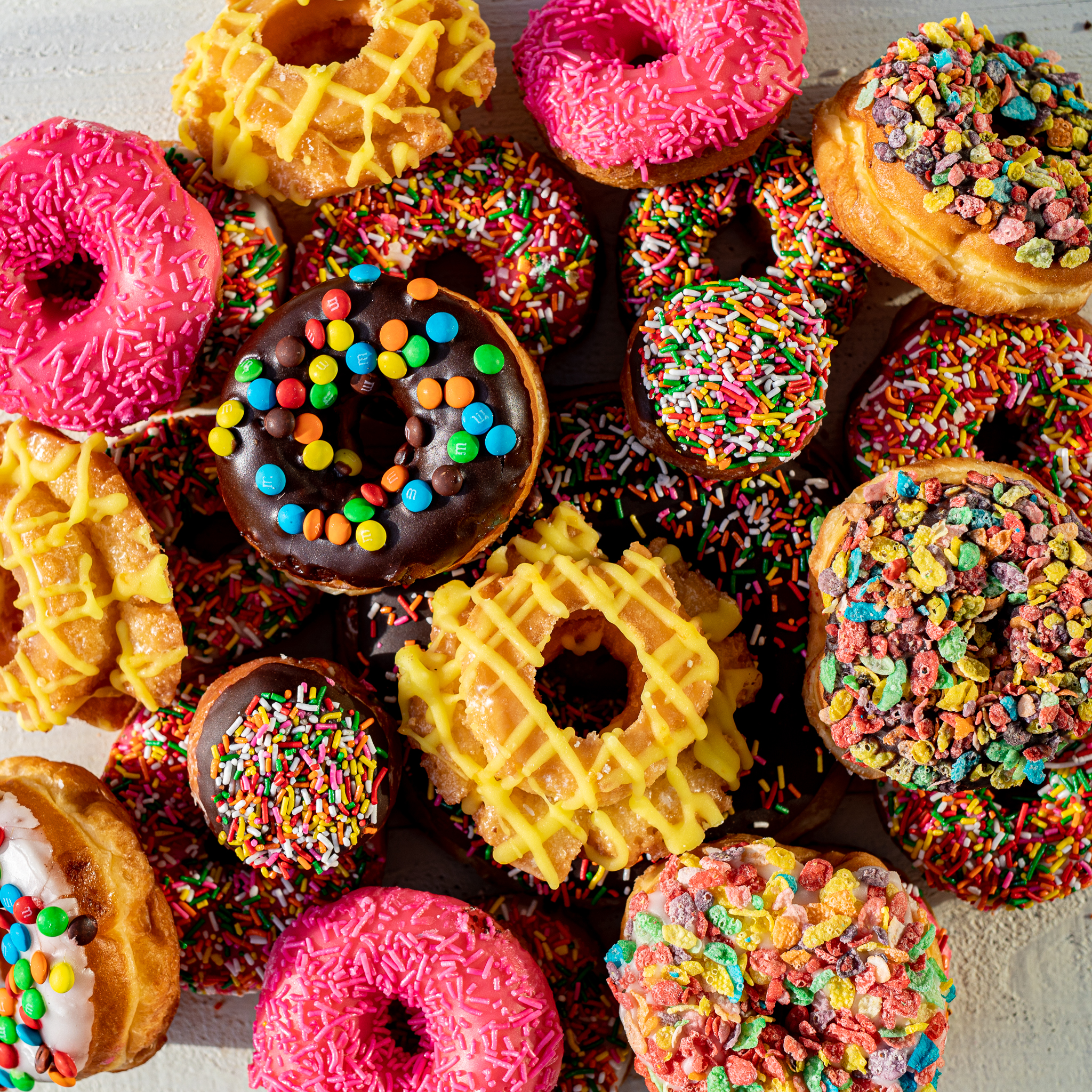 Mixed batch of Randy's Donuts
