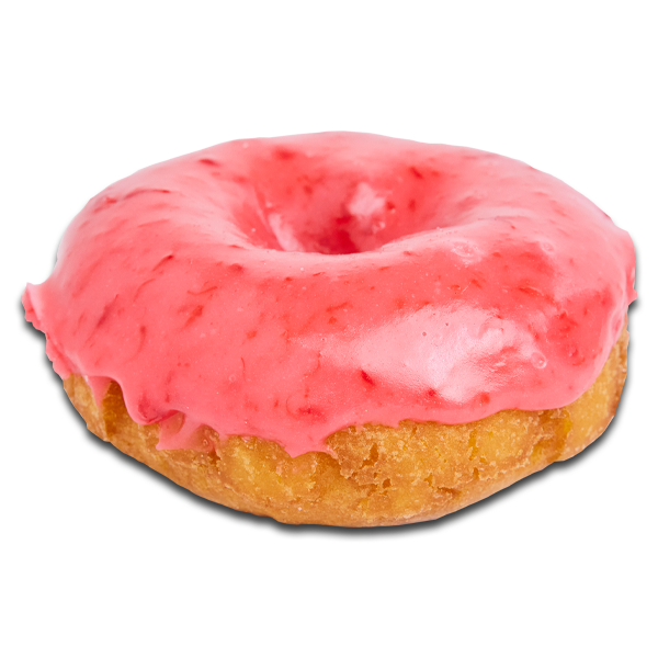 Cherry Iced Cake Donut