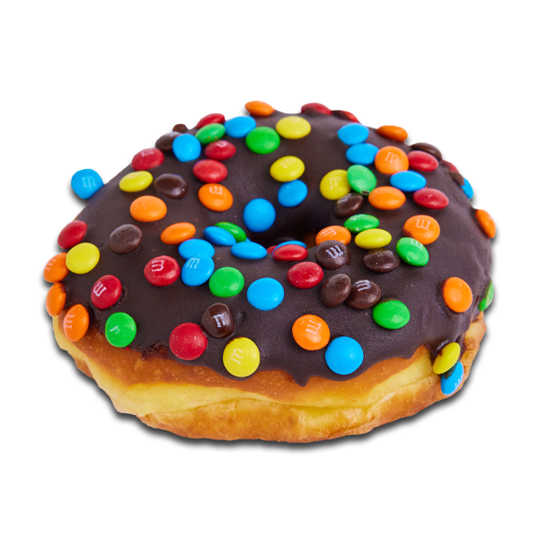 M&M Raised Donut
